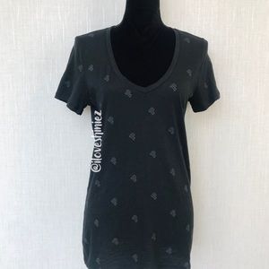 •Victoria's Secret PINK• Perfect V-Neck Tee M
